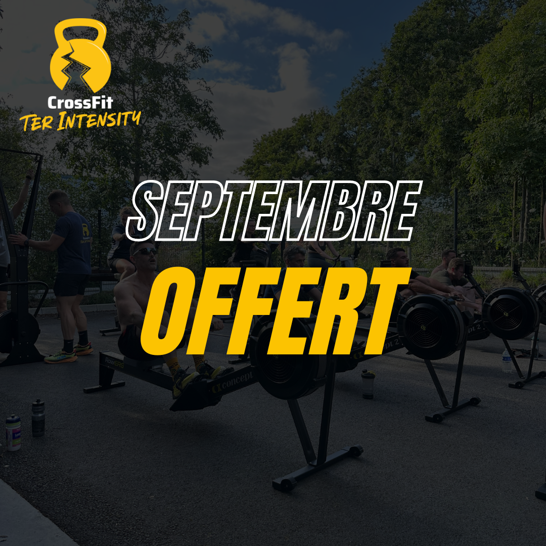 Crossfit Ter Intensity Offre Septembre